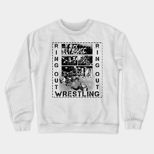 Pro Wrestling! Crewneck Sweatshirt by The Star-Man